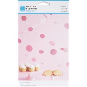 Martha Stewart Crafts Vintage Girl Glittered Dot Garland MD1